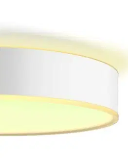 Chytré osvětlení PHILIPS HUE Hue Bluetooth LED White Ambiance Stropní svítidlo Philips Enrave XL 41161/31/P6 48W 6100lm 2200-6500K IP20 55,1cm bílé, stmívatelné s dálkovým ovladačem