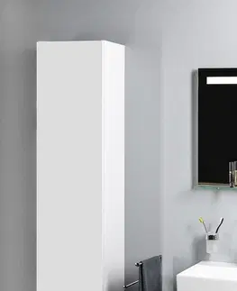 Koupelnový nábytek SAPHO ESPACE skříňka 35x172x32cm, 1x dvířka, levá/pravá, bílá mat ESC330-3131