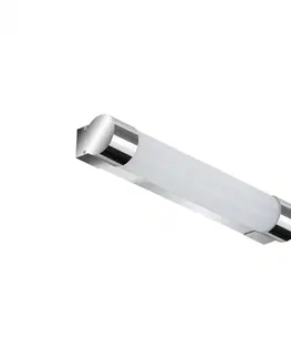 LED nástěnná svítidla BRILONER LED nástěnné svítidlo do koupelny 35,2 cm 8W 720lm chrom IP44 BRI 2051-018