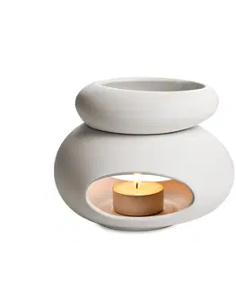 Svícny Tescoma Fancy Home 906832 aroma lampa Stones, bílá