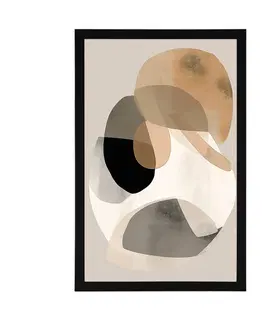 Abstraktní tvary Plakát abstraktní tvary No2