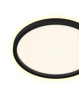 Svítidla Briloner Briloner 7363-015 - LED Stropní svítidlo CADRE LED/22W/230V pr. 42,5 cm černá 