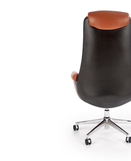 Kancelářské židle Kancelářská židle ORIONKA, tmavě hnědá