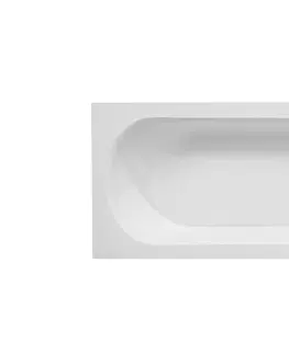 Sprchové vaničky HOPA Obdélníková vana INTRICA Nožičky k vaně S nožičkami, Rozměr vany 160 × 75 cm VANINTRICA160+OLVPINOZ