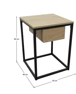 Konferenční stolky Odkládací stolek NAVARO TYP 3 Tempo Kondela