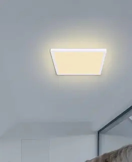 Stropní svítidla Globo LED stropní světlo Sapana, hranaté, stmívací, bílá
