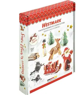 Vykrajovátka Westmark Sada 3D vykrajovátek Santa Claus is coming, 9 ks