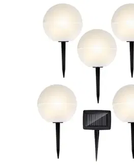 LED osvětlení Grundig SADA 5x LED Solární svítidlo LED/3,2V multicolor 