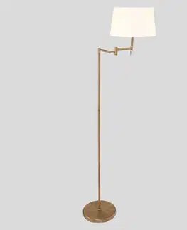 Stojací lampy Steinhauer Stojací lampa Bella, otočná, bronzová