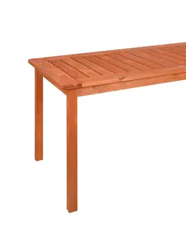 Zahradní slunečníky a doplňky Stůl dřevěný 130 cm SORRENTO