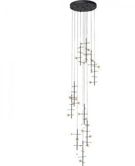 Designové lustry KARE Design Stropní světlo Trapez 280cm