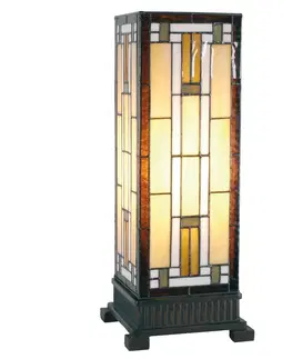 Svítidla Stolní lampa Tiffany Graciella - 18*45 cm 1x E27 / Max 60W Clayre & Eef 5LL-5445