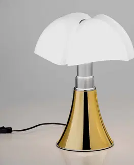 Stolní lampy Martinelli Luce Martinelli Luce Minipipistrello stolní lampa zlatá