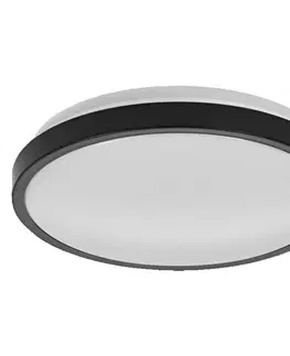 LED stropní svítidla OSRAM LEDVANCE stropní svítidlo LED Bathroom Ceiling 300mm černá Click-CCT 4099854096112