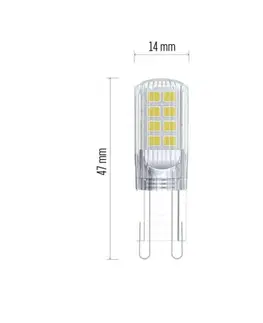 LED žárovky EMOS LED žárovka Classic JC / G9 / 2,5 W (32 W) / 350 lm / teplá bílá ZQ9535