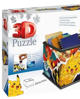 Hračky puzzle RAVENSBURGER - Úložná krabice pokémon 216 dílků