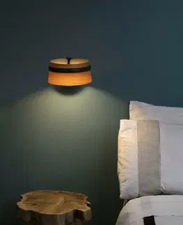 Designová nástěnná svítidla FARO LOOP nástěnná lampa, černá