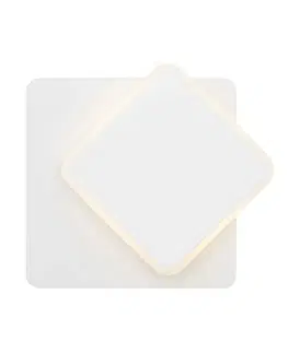 LED nástěnná svítidla NOVA LUCE nástěnné svítidlo AUSTIN bílý hliník LED 6W 9001704