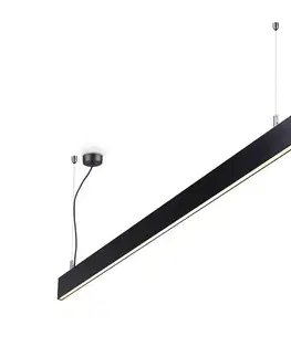 LED lustry a závěsná svítidla LED Závěsné svítidlo Ideal Lux LINUS SP WH 4000K 268231 34W 3850lm 4000K IP20 120cm bílé stmívatelné