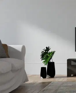 Obývací stěny a sestavy nábytku Televizní stolek COMBE antracit