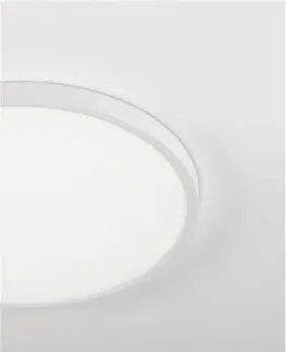 LED stropní svítidla NOVA LUCE stropní svítidlo DIXIE LED stropní svítidlo bílá 36W 3000K/4000K/6500K D400 H25 9060190