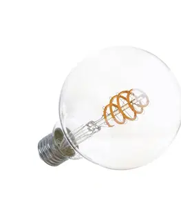 SmartHome LED ostatní žárovky LUUMR Prios Smart LED globe lamp 2ks E27 G95 4,9W clear amber Tuya