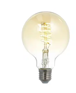 SmartHome LED ostatní žárovky PRIOS Prios Smart LED globe lamp 2ks E27 G95 4,9W clear amber Tuya