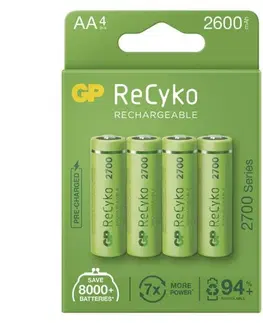 Nabíjecí baterie EMOS Nabíjecí baterie GP ReCyko 2700 AA (HR6) B21274