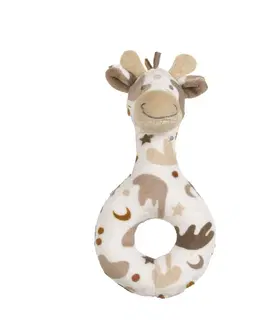 Hračky HAPPY HORSE - Chrastítko Žirafa Gino velikost: 17 cm