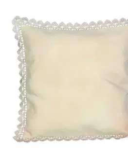Dekorační polštáře Návlek na polštář, Béžová elegance, béžový, 40 x 40 cm