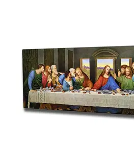 Obrazy Wallity Reprodukce obrazu Poslední večeře Leonardo da Vinci PC140 30x80 cm