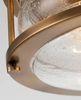 Stropní svítidla KICHLER Koupelnové stropní Ashland Bay, Ø 30,5 cm, mosaz