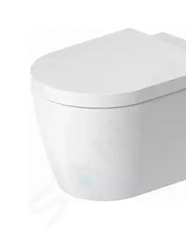 Záchody DURAVIT ME by Starck Závěsné WC s HygieneFlush, Rimless, HygieneGlaze, bílá 2579092000