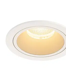 LED podhledová svítidla SLV BIG WHITE NUMINOS DL L vnitřní LED zápustné stropní svítidlo bílá/bílá 2700 K 20° 1003926