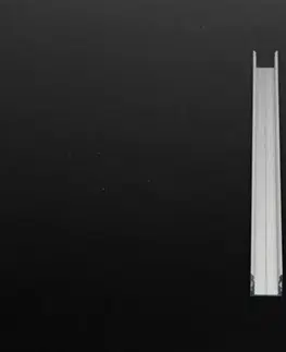 Profily Light Impressions Reprofil U-profil vysoký AU-02-12 stříbrná mat elox 1000 mm 970140