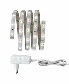 LED pásky 12V Paulmann YourLED pásek základní sada 1,5m bílá denní světlo čirá P 70318