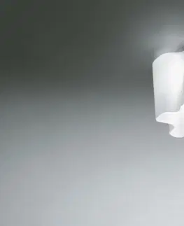 Designová stropní svítidla Artemide LOGICO stropní žárovk.hedváb. povrch 0452020A