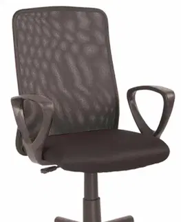 Kancelářské židle Signal Kancelářské křeslo Q-083 černé