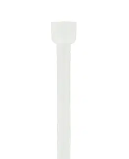 Závěsy RIDDER Podpora rohové sprchové tyče, bílá 596001