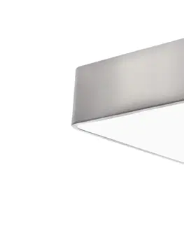 Moderní stropní svítidla Nova Luce Moderní přisazené stropní svítidlo Ragu - 4 x 10 W, 360 x 360 mm, nikl NV 866604