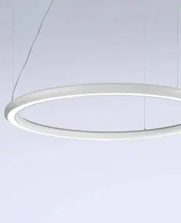 Závěsná světla Marchetti LED závěsné svítidlo Materica spodní Ø 120 cm bílé