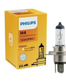 Autožárovky Philips H4 VISION 12V 12342PRC1
