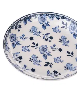Talíře Porcelánový hluboký talíř Floral, 14,5 cm