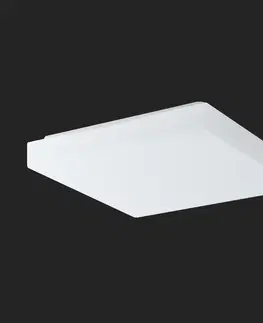 Klasická nástěnná svítidla OSMONT 55315 LIBRA 2 stropní/nástěnné skleněné svítidlo bílá IP44 3x40W E27 HF