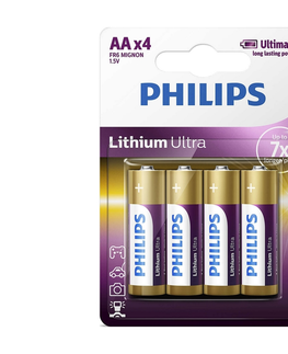 Baterie primární Baterie Philips Ultra AA 4ks