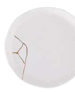 Talíře Altom Porcelánový dezertní talíř Magnific, 18 cm, bílá