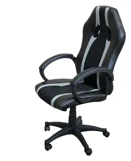 Kancelářské židle Kancelářské křeslo FORMULA GREY šedé