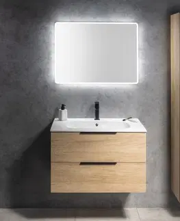 Koupelnový nábytek SAPHO CIRASA umyvadlová skříňka 69,8x52x46cm, dub Alabama