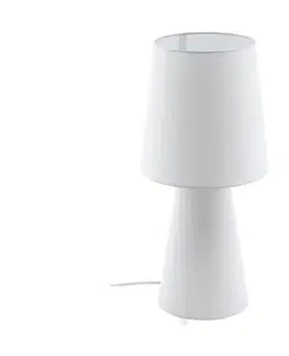 Lampy Eglo EGLO 97131 - Stolní lampa CARPARA 2xE27/12W/230V 