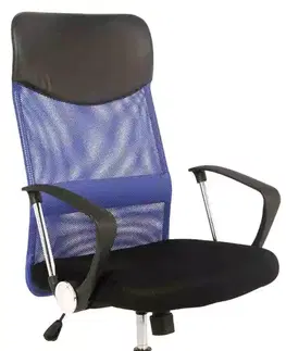Kancelářské židle Signal Kancelářské křeslo Q-025 modré